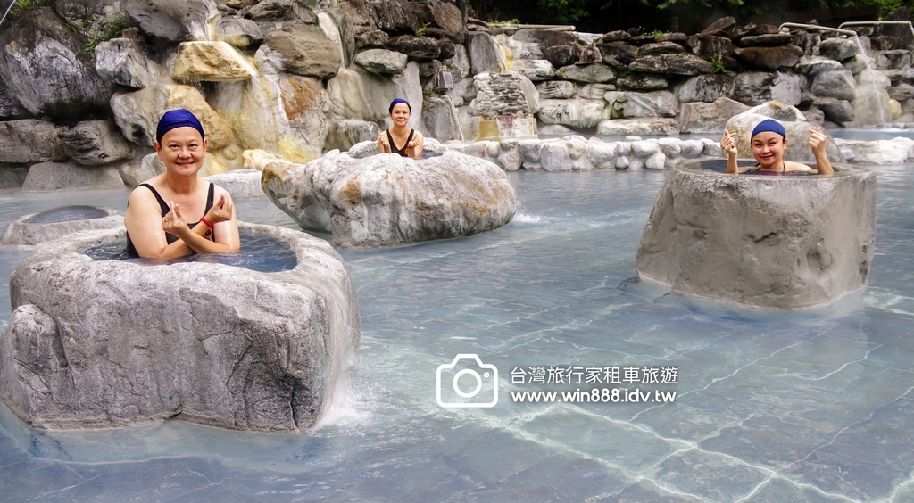 2024 0423 下午泡滑溜溜的鳩之澤溫泉，煮溫泉蛋蛋。