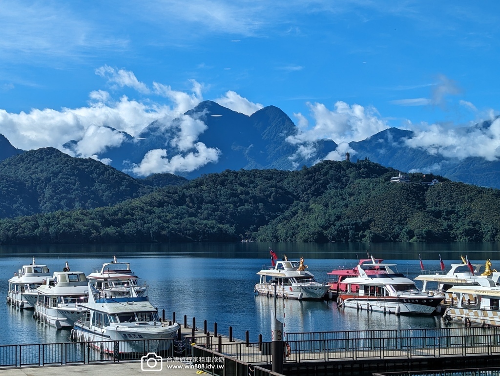 2024 0530 早晨日月潭美景，下午來和羊咩咩玩，晚上入