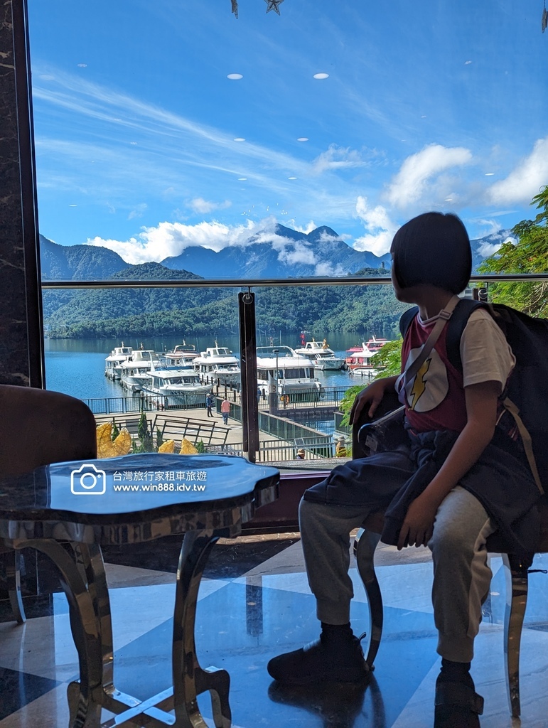 2024 0530 早晨日月潭美景，下午來和羊咩咩玩，晚上入