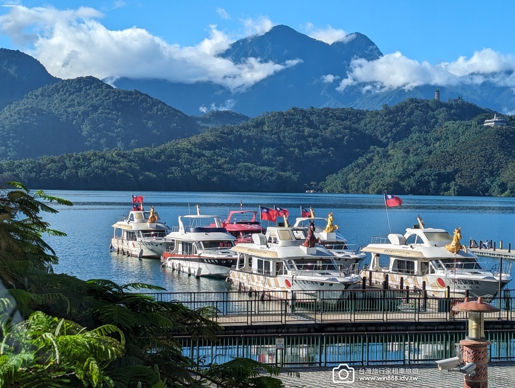 2024 0530 早晨日月潭美景，下午來和羊咩咩玩，晚上入
