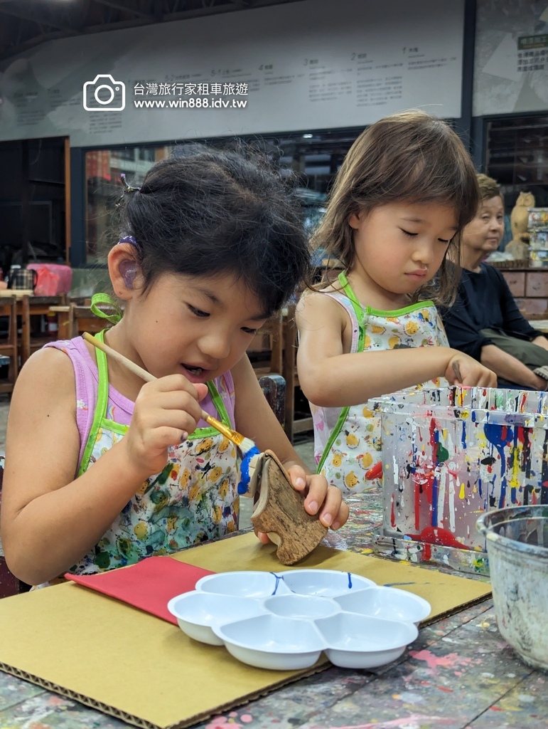 2024 0614 D7 台中-鴨箱寶彩繪-野柳地質公園。