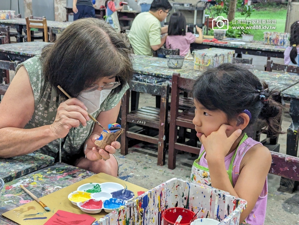 2024 0614 D7 台中-鴨箱寶彩繪-野柳地質公園。