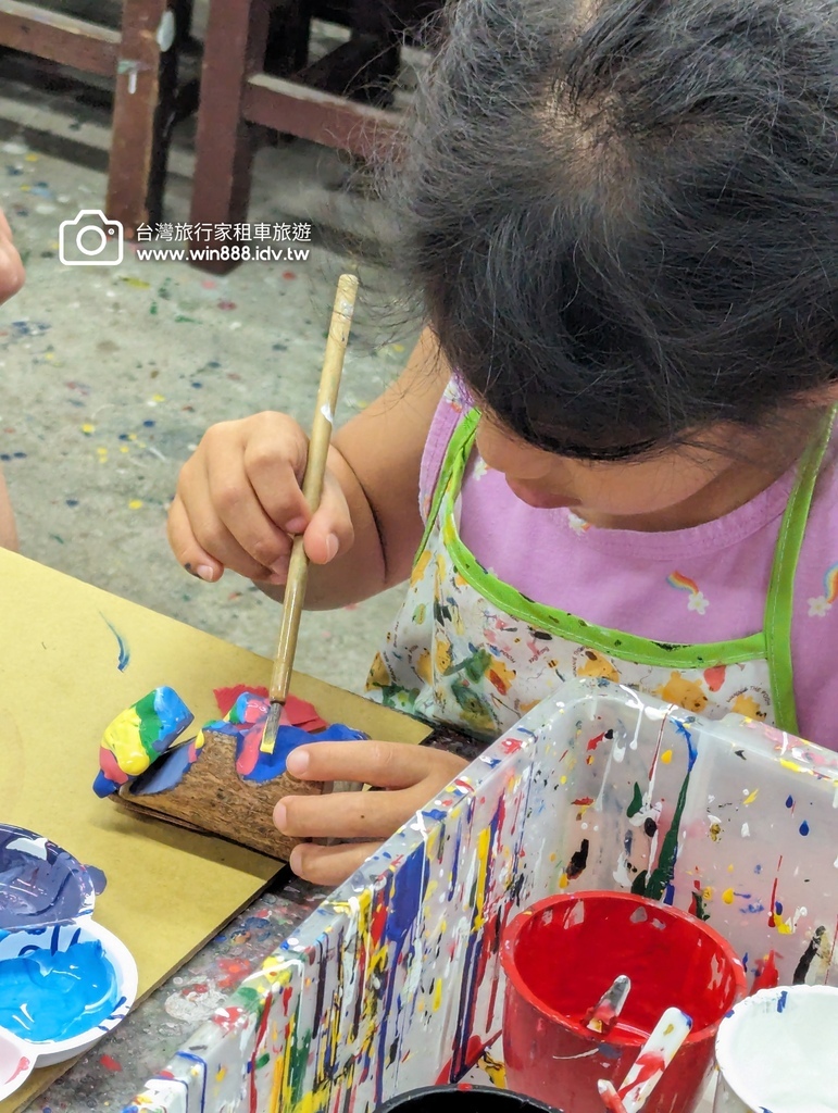 2024 0614 D7 台中-鴨箱寶彩繪-野柳地質公園。