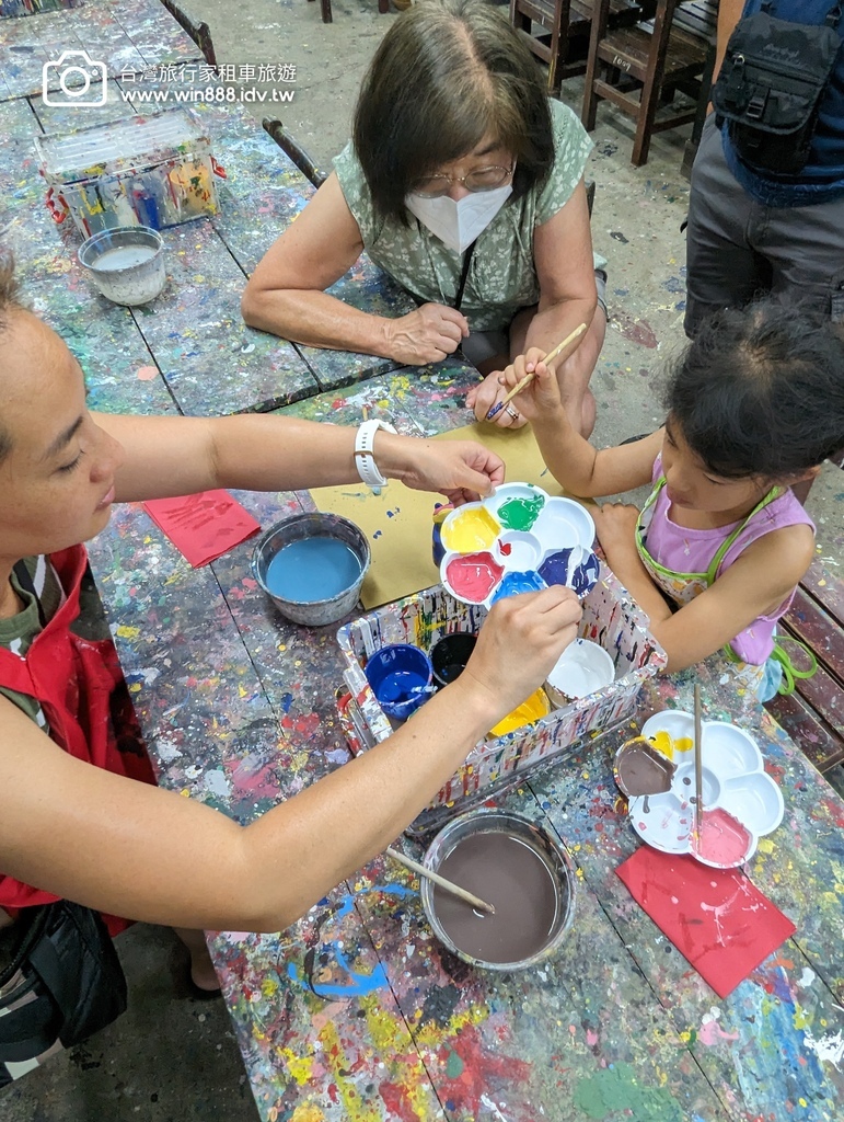 2024 0614 D7 台中-鴨箱寶彩繪-野柳地質公園。