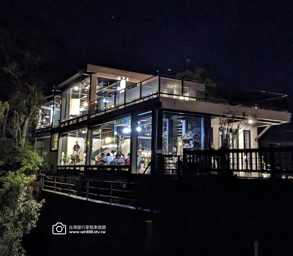 2024 1006 日落.觀星.朝陽，在玻璃屋內享用民宿老闆