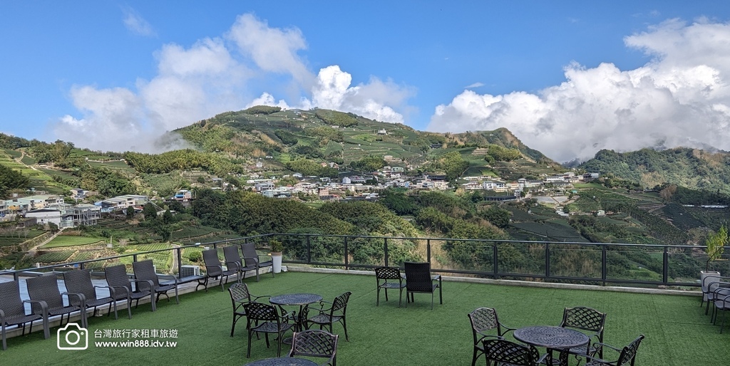 2024 1006 日落.觀星.朝陽，在玻璃屋內享用民宿老闆