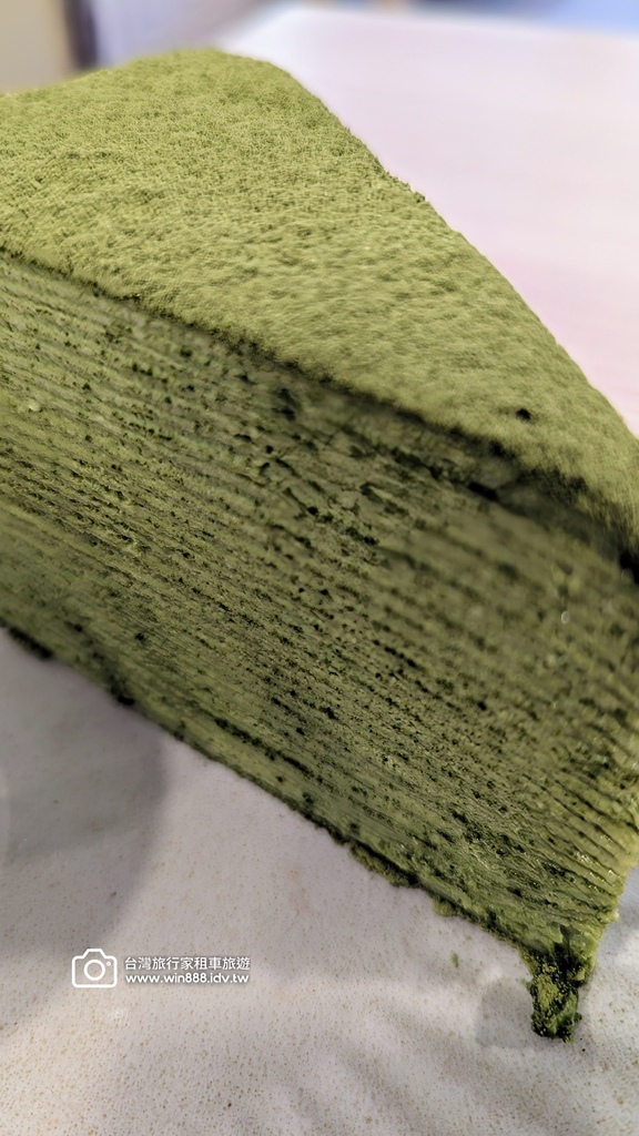 2025 0316 走著走著來到這家手做千層蛋糕，抹茶口味加