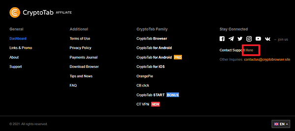 CryptoTab官方反應位置.png CryptoTab官方反應位置.png