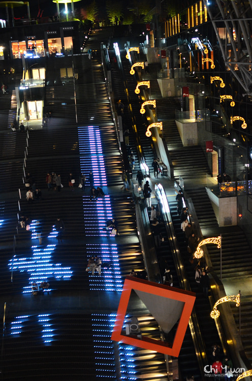 日本 京都 京都車站空中徑路 漫步星夜 京都塔夜景 奇緣童話 旅行誌 痞客邦