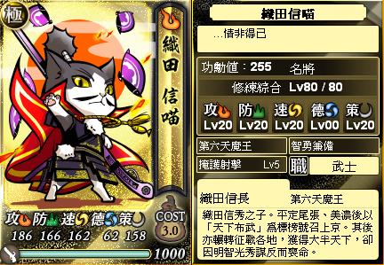 0 - 信喵之野望 - 人物 - 織田信長 08