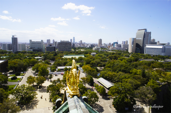 【大阪】俯瞰大阪市景的過去與現在(上)：大阪城(17)