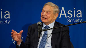 「george soros new york asia society」的圖片搜尋結果