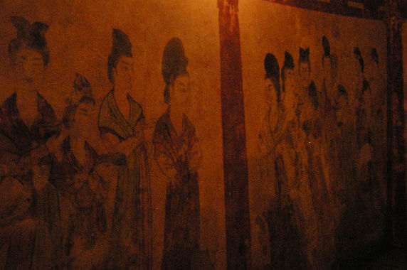 031永泰公主墓旁的壁畫