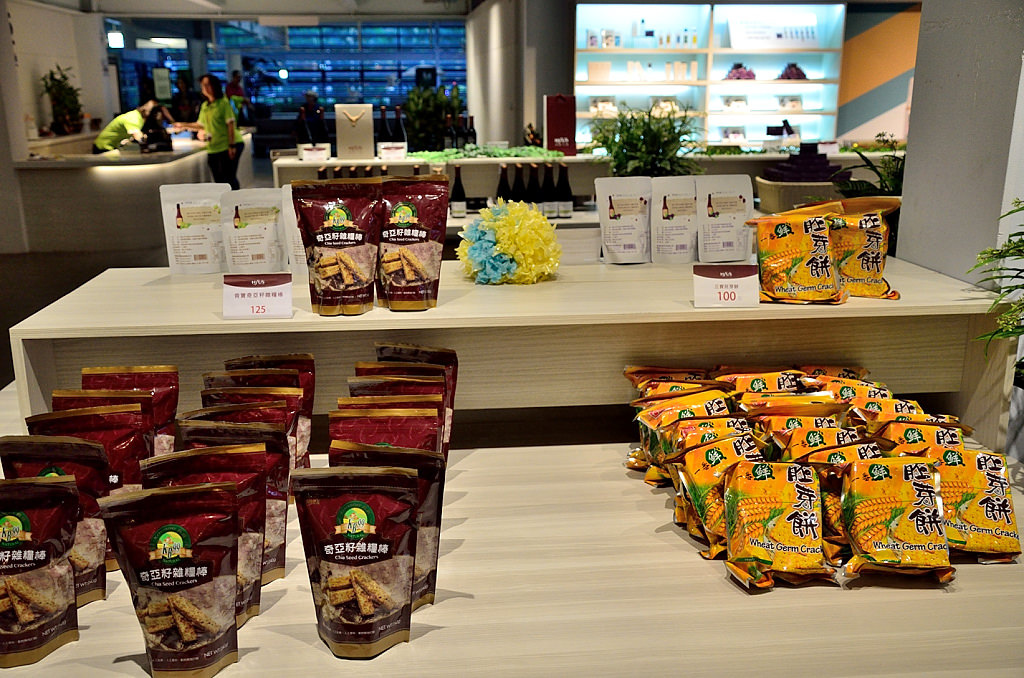 潭酵天地 觀光工廠 二樓 健康生活館 餅乾製品