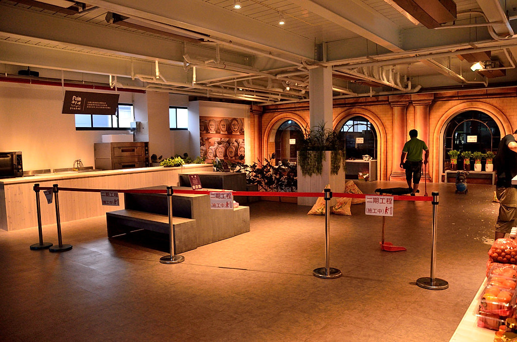 潭酵天地 觀光工廠 一樓 施工中