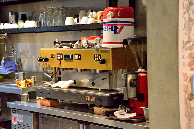 DSC_0592.JPG 宜蘭 冬山 屋頂庭園咖啡 營業用咖啡機