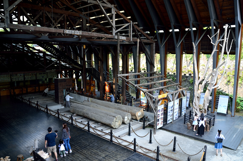 車埕木業展示館，鋸木廠