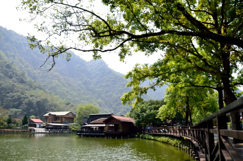 車埕木業展示館，貯木池步道