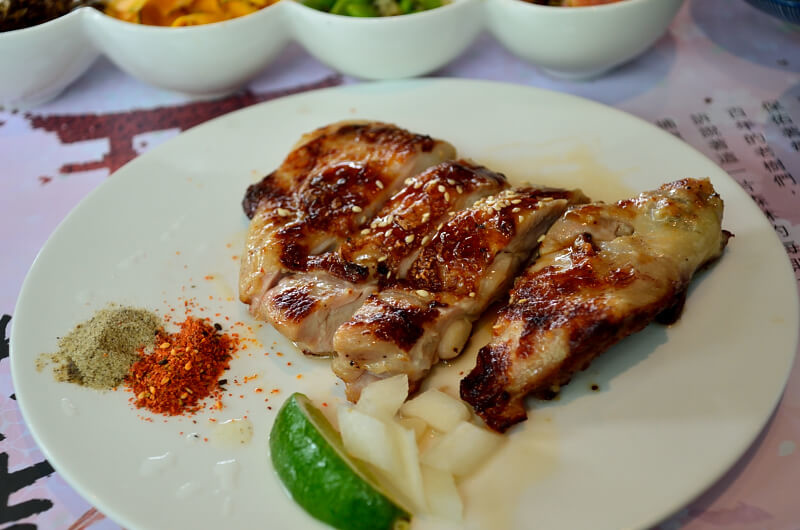 DSC_1514.JPG 鳥居Torii喫茶食堂,醬燒雞腿排定食