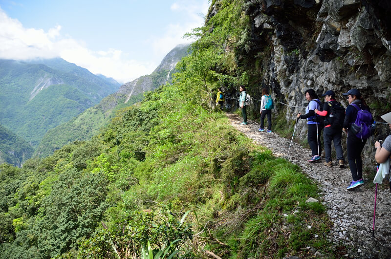 錐麓古道 錐麓斷崖 錐麓古道 錐麓斷崖
