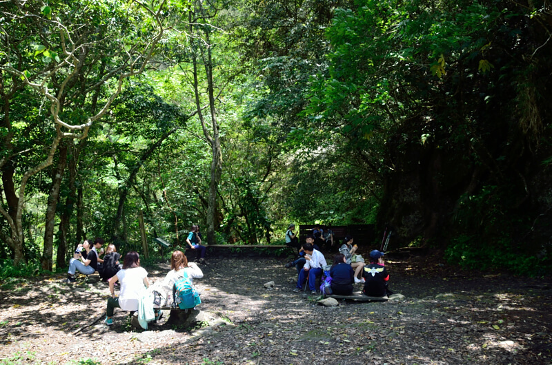 錐麓古道 斷崖駐在所 折返點 錐麓古道 斷崖駐在所 折返點