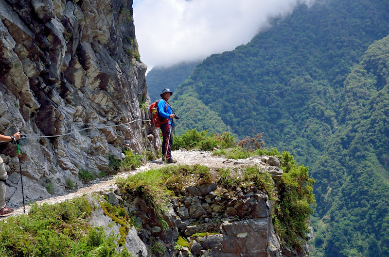 錐麓古道 錐麓斷崖 錐麓古道 錐麓斷崖