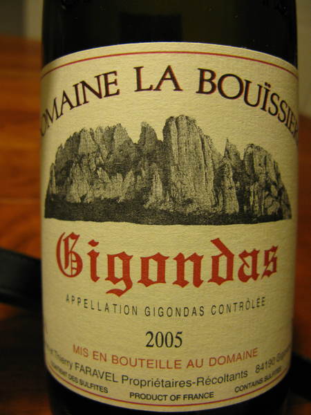 Domaine de Bouissiere, Gigondas, Rhone Valley, France