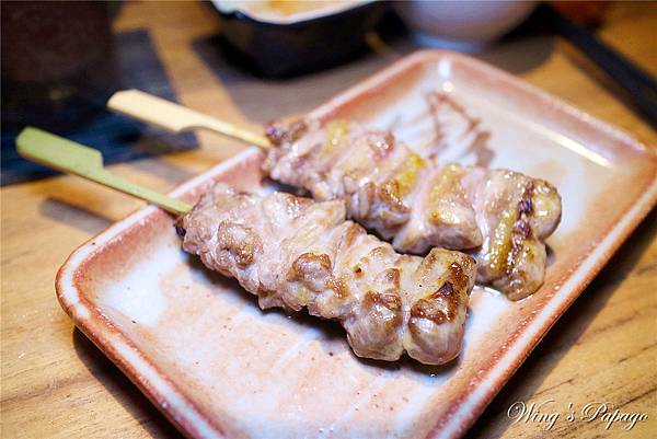 台北鳥喜とり喜，日式雞肉串燒料理/米其林一星餐廳/雞生蠔，柔