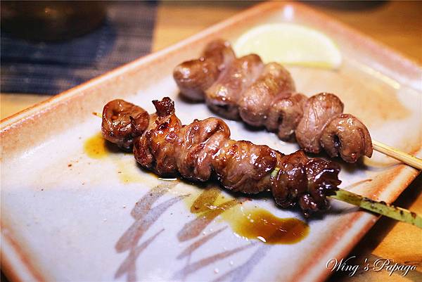 台北鳥喜とり喜，日式雞肉串燒料理/米其林一星餐廳/雞生蠔，柔