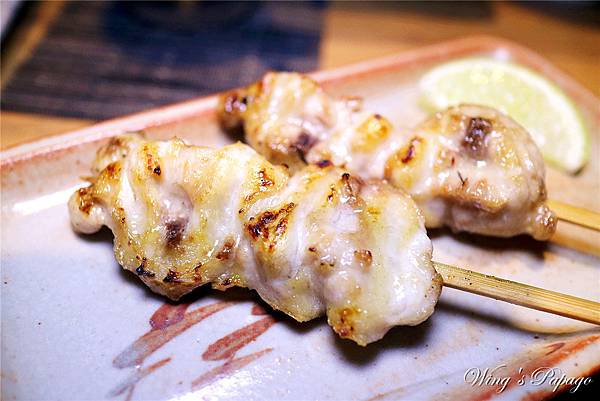 台北鳥喜とり喜，日式雞肉串燒料理/米其林一星餐廳/雞生蠔，柔