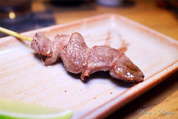 台北鳥喜とり喜，日式雞肉串燒料理/米其林一星餐廳/雞生蠔，柔