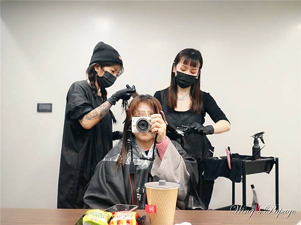 東區染髮，東區燙髮，N-ART hair styling，縮