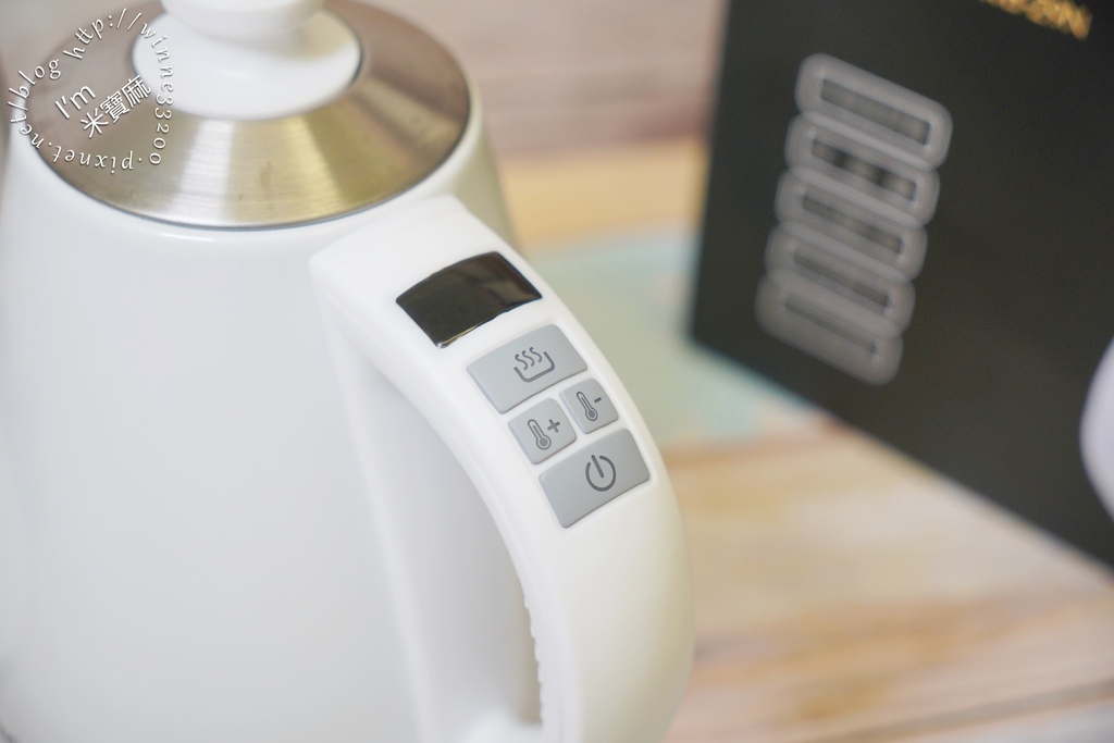 SANSUI山水 電子溫控手沖細口壺SWB-29N┃英國Strix溫控器。穩控注水。即時溫度顯示,滿足各種沖泡需求 SWB-29N 電子溫控手沖細口壺