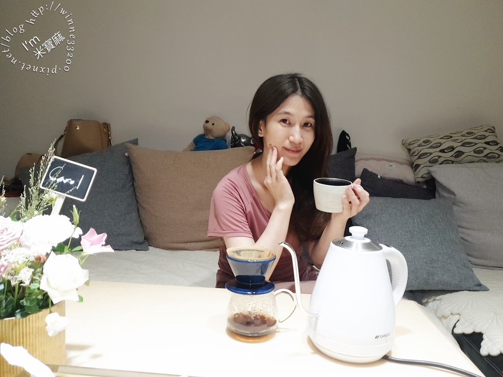 SANSUI山水 電子溫控手沖細口壺SWB-29N┃英國Strix溫控器。穩控注水。即時溫度顯示,滿足各種沖泡需求 SWB-29N 電子溫控手沖細口壺