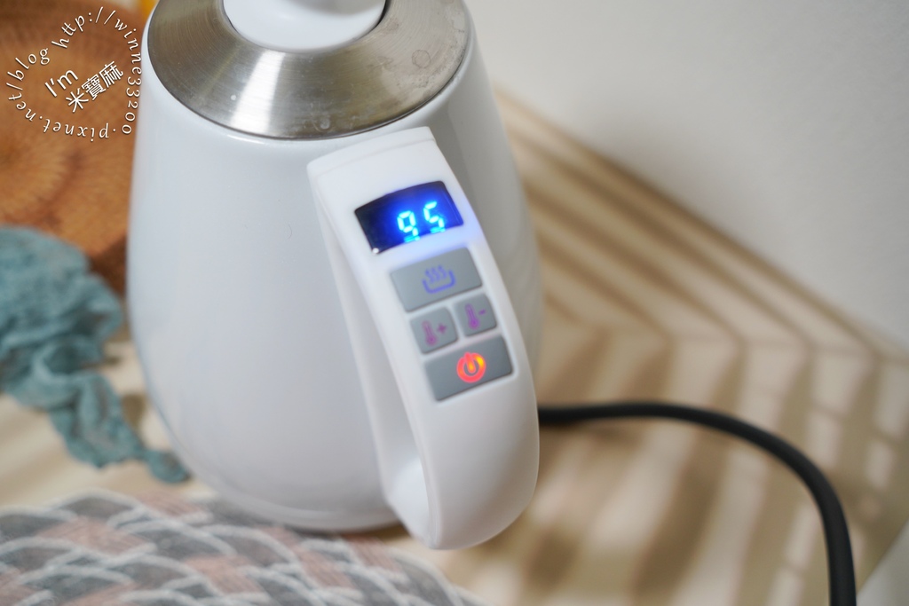 SANSUI山水 電子溫控手沖細口壺SWB-29N┃英國Strix溫控器。穩控注水。即時溫度顯示,滿足各種沖泡需求 SWB-29N 電子溫控手沖細口壺