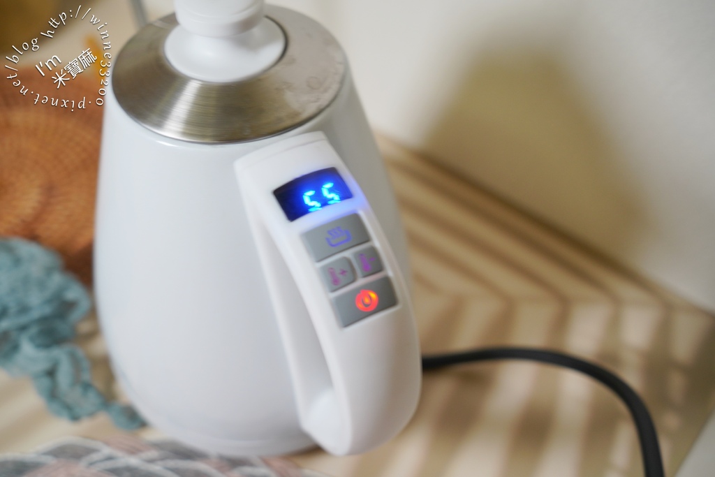 SANSUI山水 電子溫控手沖細口壺SWB-29N┃英國Strix溫控器。穩控注水。即時溫度顯示,滿足各種沖泡需求 SWB-29N 電子溫控手沖細口壺