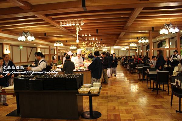日本十和田 奧入瀨溪流Hotel-紅山餐廳 (2)