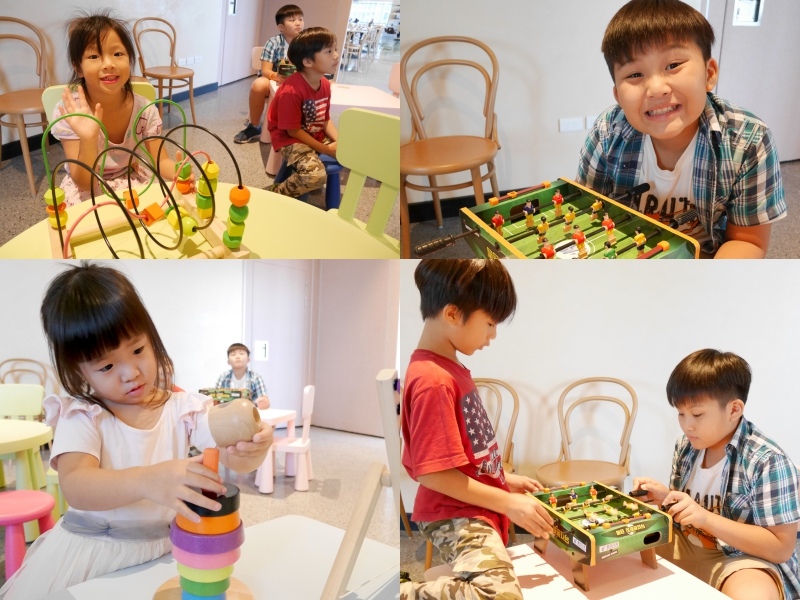 『台北親子美食餐廳』amba台北松山意舍Que原木燒烤餐廳吃到飽,附設兒童遊戲視聽室!