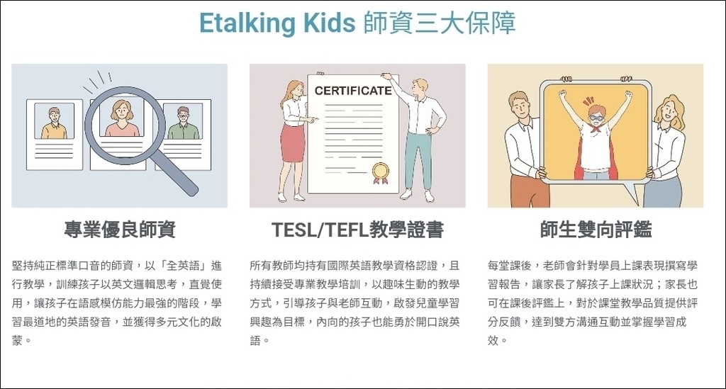 【在线英语推荐】Etalking Kids儿童在线英语学习❤