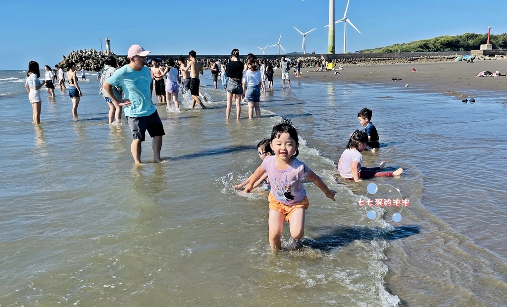 11苗栗通霄海水浴場。親子免費景點.JPG