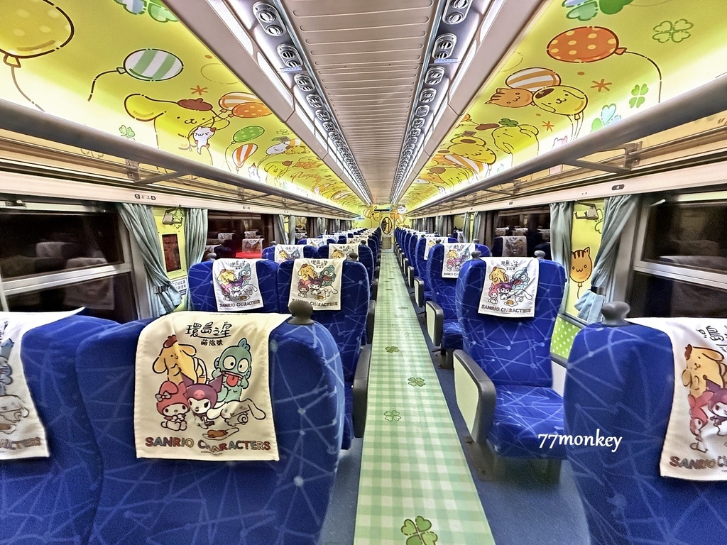 03-1易遊網「環島之星萌旅號」三麗鷗主題列車登場!訂票優惠-酷洛米車廂.JPG 03-1易遊網「環島之星萌旅號」三麗鷗主題列車登場!訂票優惠-酷洛米車廂.JPG