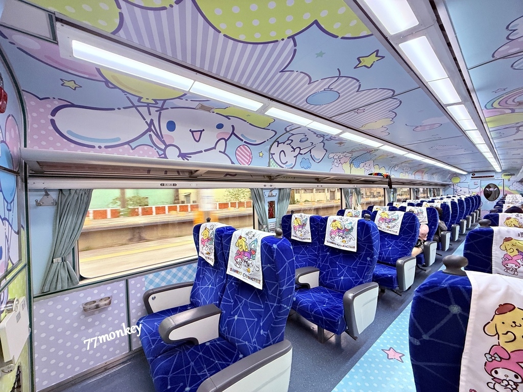 03-2易遊網「環島之星萌旅號」三麗鷗主題列車登場!訂票優惠-酷洛米車廂.JPG 03-2易遊網「環島之星萌旅號」三麗鷗主題列車登場!訂票優惠-酷洛米車廂.JPG