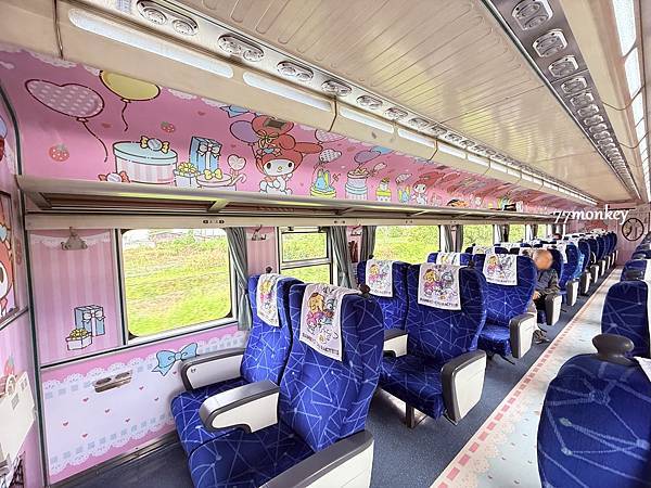 03-3易遊網「環島之星萌旅號」三麗鷗主題列車登場!訂票優惠-酷洛米車廂.JPG 03-3易遊網「環島之星萌旅號」三麗鷗主題列車登場!訂票優惠-酷洛米車廂.JPG