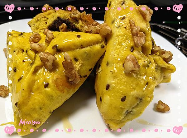 純素煉乳南瓜豆沙酥包.jpg 純素煉乳南瓜豆沙酥包.jpg