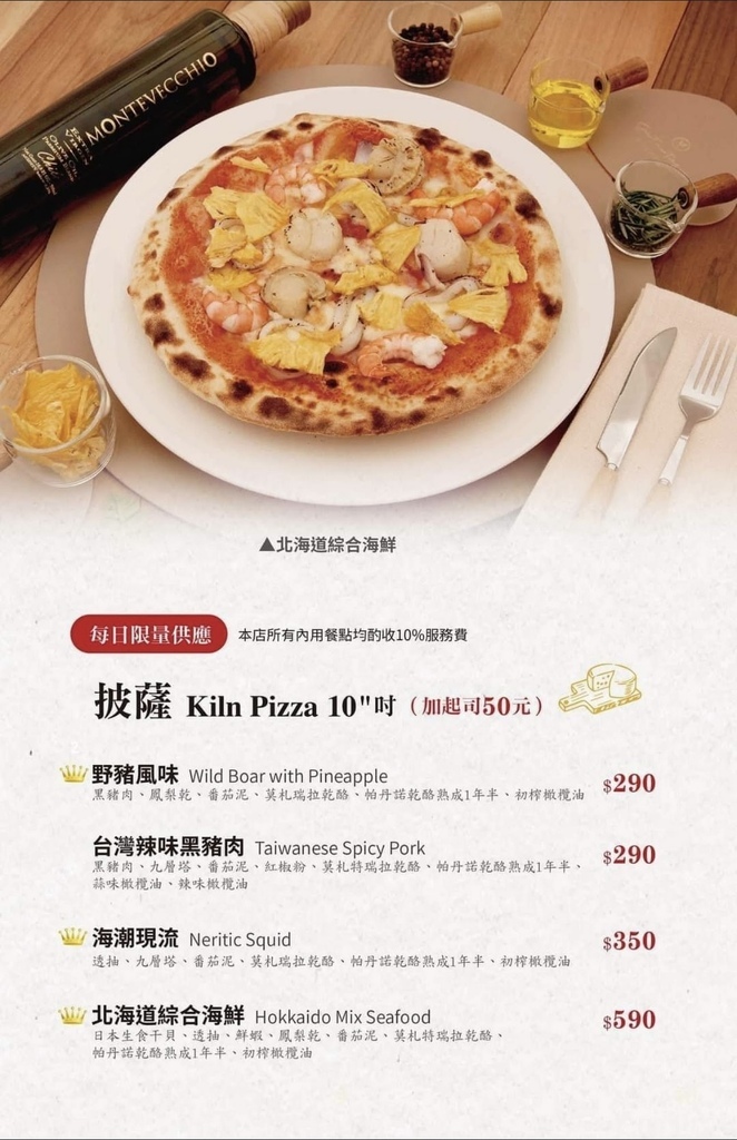 【藝享屋】新竹敦煌石窟料理必吃手工窯烤PIZZA 嚴選台灣小