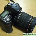 Nikon D80裝鏡頭