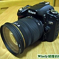 Nikon D80裝鏡頭
