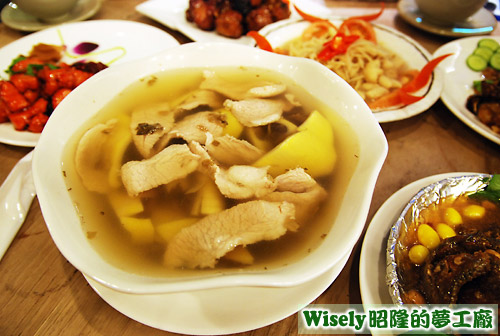 福菜肉片湯