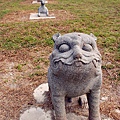 六腳：王得祿墓石雕