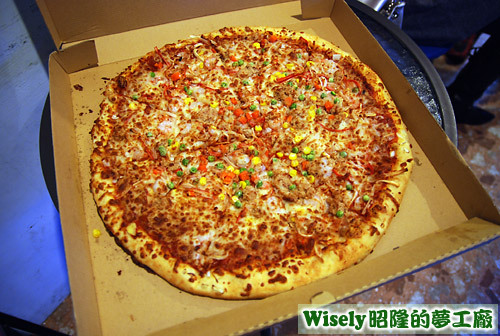 十八吋海鮮披薩